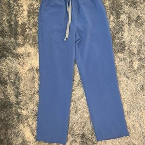Figs Scrub Pants Size Small Light Blue